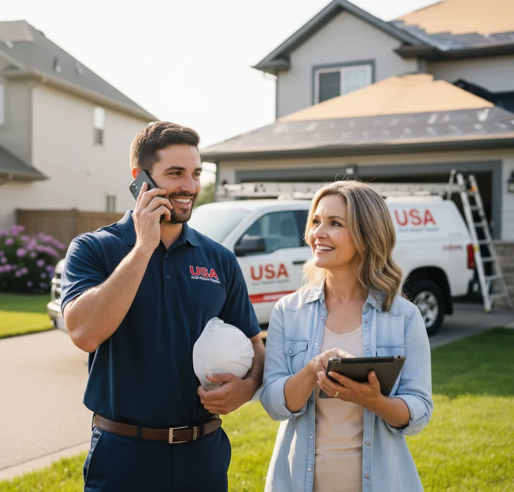 USA Roof Repair Experts customer support in Tranquillity